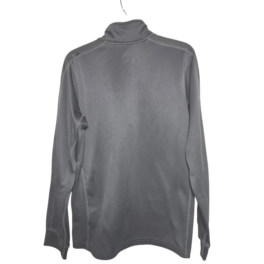 Nike Mens‎ Therma-FIT 1/4 Zip Pullover Gray Training Top Sz L Athletic Golf Run